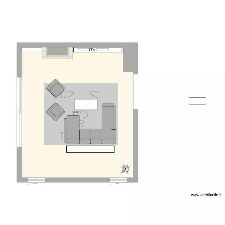 Salon. Plan de Salon. Plan de