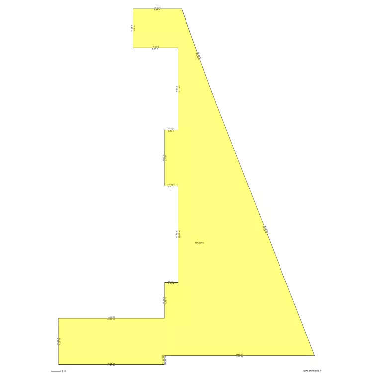 surface goudron. Plan de surface goudron. Plan de