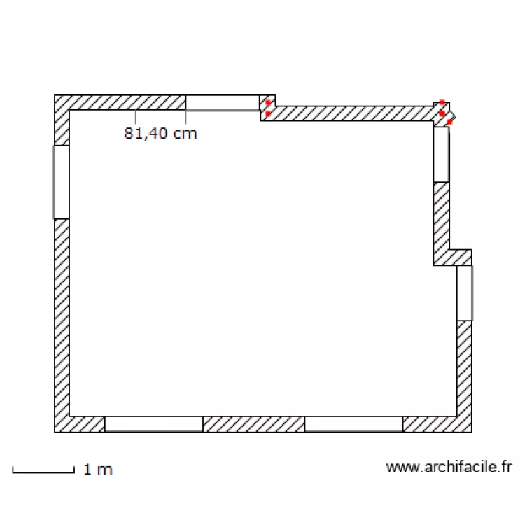 Piec principal. Plan de 