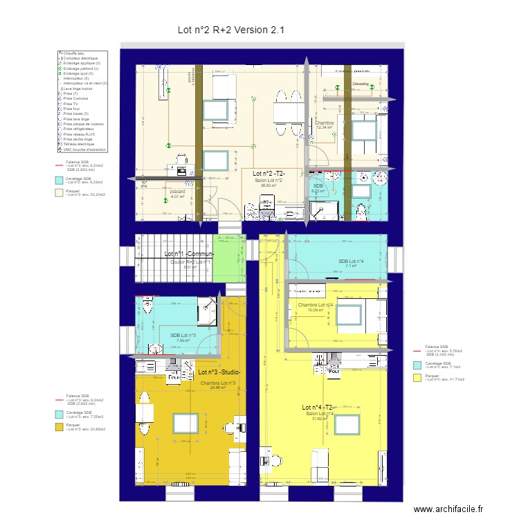 Lot 2 R2. Plan de 0 pièce et 0 m2