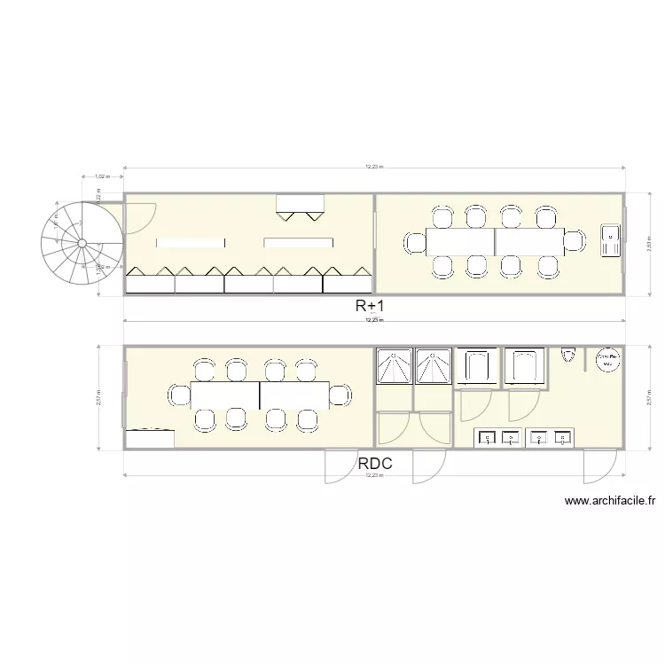 LMT FLORA A BRON. Plan de 