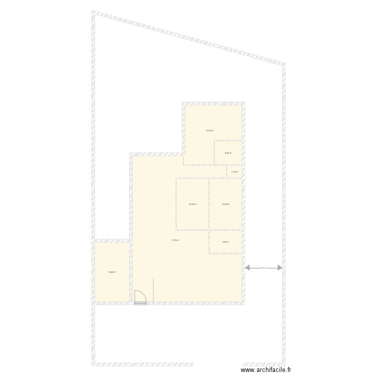 plan 2 fabregues. Plan de 0 pièce et 0 m2