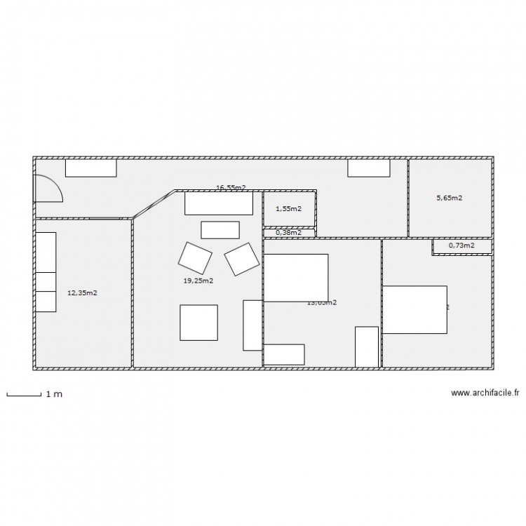 ninnette. Plan de 0 pièce et 0 m2