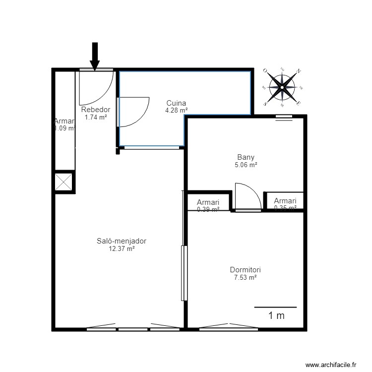ED EL ROURE ROUREDA DE SANSA 32 34 3 E ANDORRA. Plan de 0 pièce et 0 m2