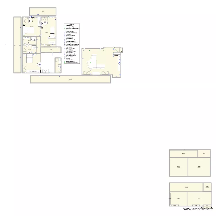 electrique. Plan de electrique. Plan de