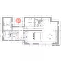PLAN4B-4JUIN-B&eacute;ton+ WC-CHANGEMENT CHAMBRE ET SDB -sans ouverture NORD-1 juin -134m2
