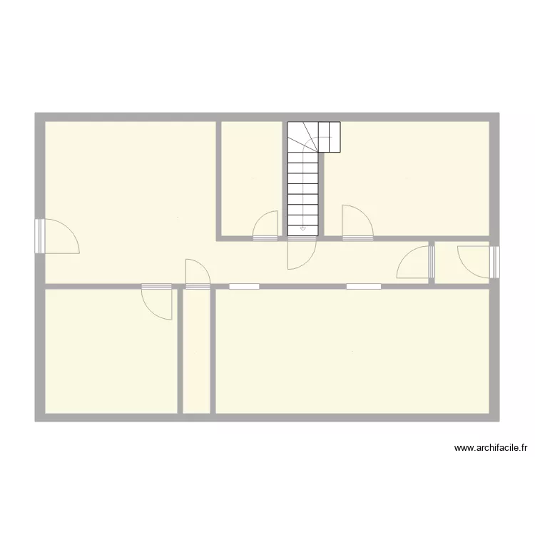 2e etage 16e renove. Plan de 