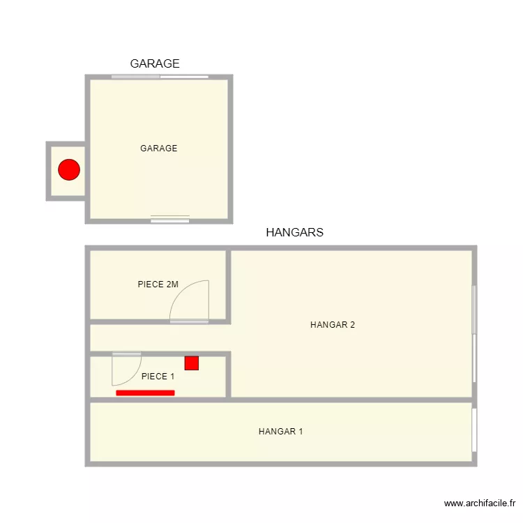 CARIOU AMIANTE 2. Plan de 