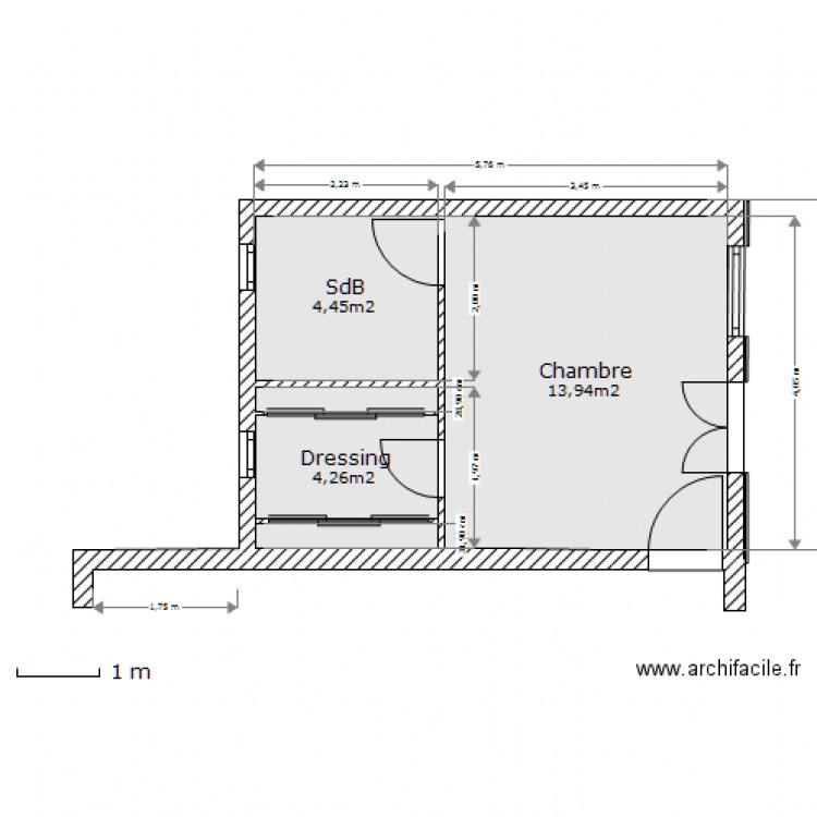 Guerin 1ère phase. Plan de 0 pièce et 0 m2