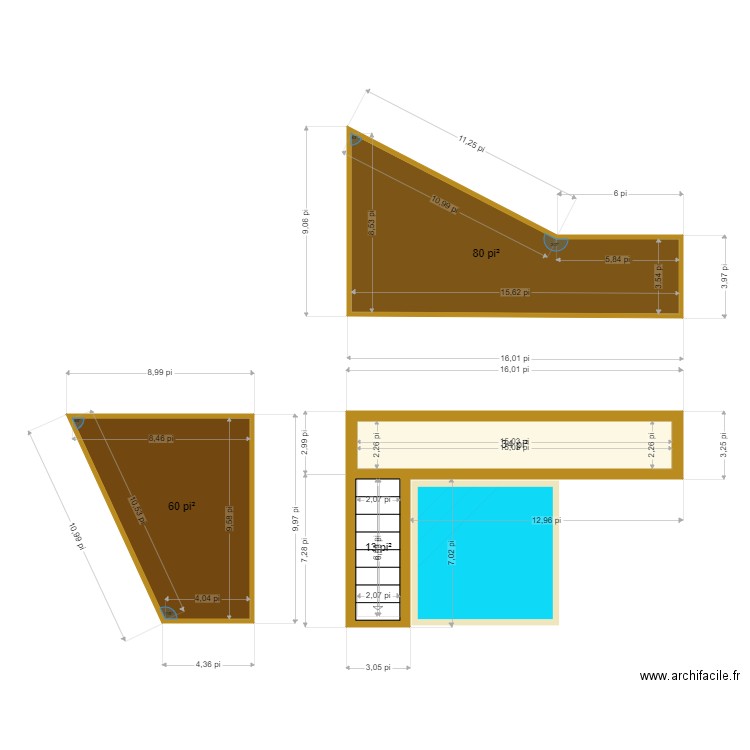 Chalet  spa 2021 08 11. Plan de 0 pièce et 0 m2