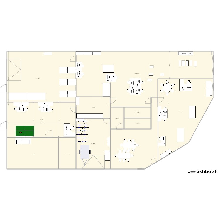 local V121. Plan de 0 pièce et 0 m2