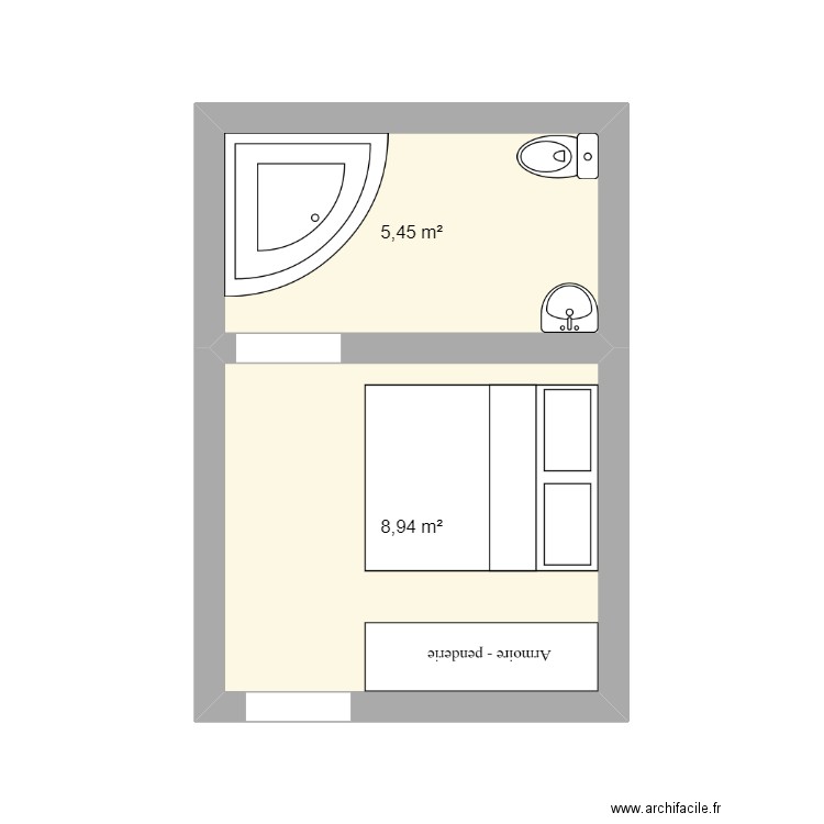 Dependance. Plan de 0 pièce et 0 m2