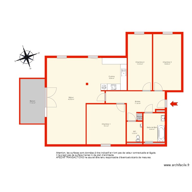 BI 4720. Plan de 0 pièce et 0 m2