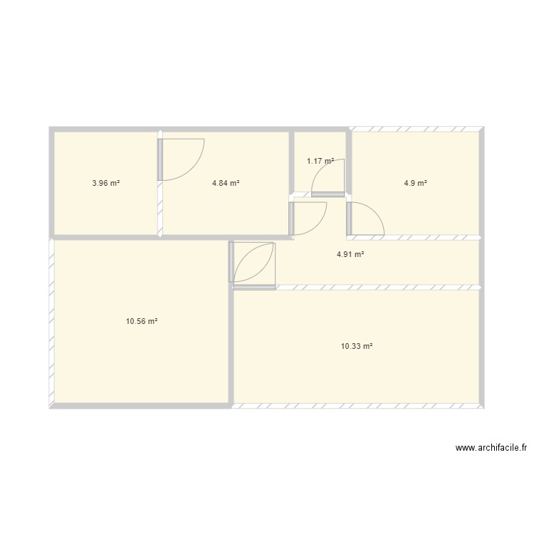 etage magasin. Plan de 0 pièce et 0 m2