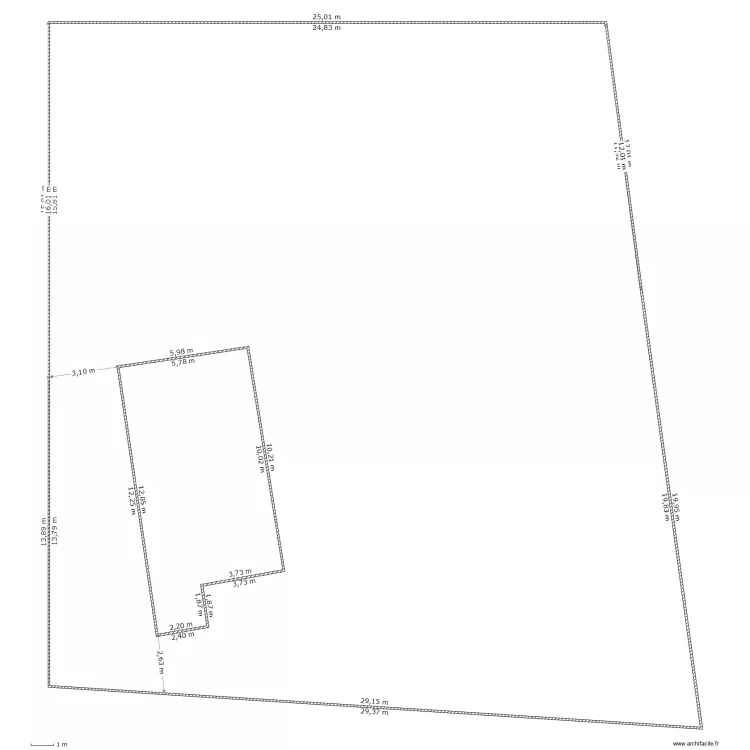 Masse 1. Plan de Masse 1. Plan de