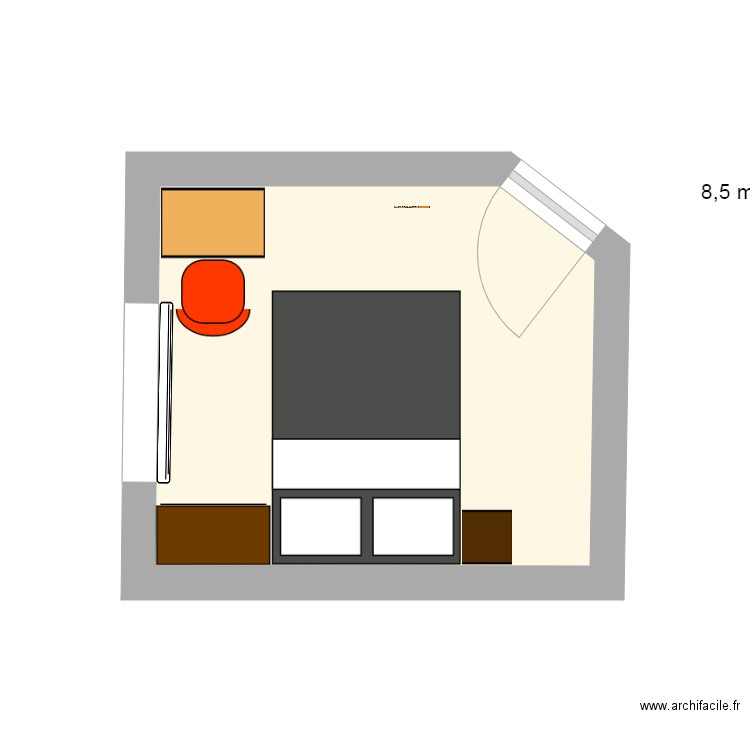 seb chambre. Plan de 0 pièce et 0 m2