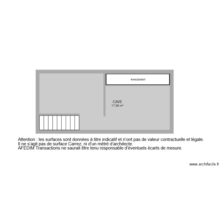 BI 5037 CAVE. Plan de 0 pièce et 0 m2