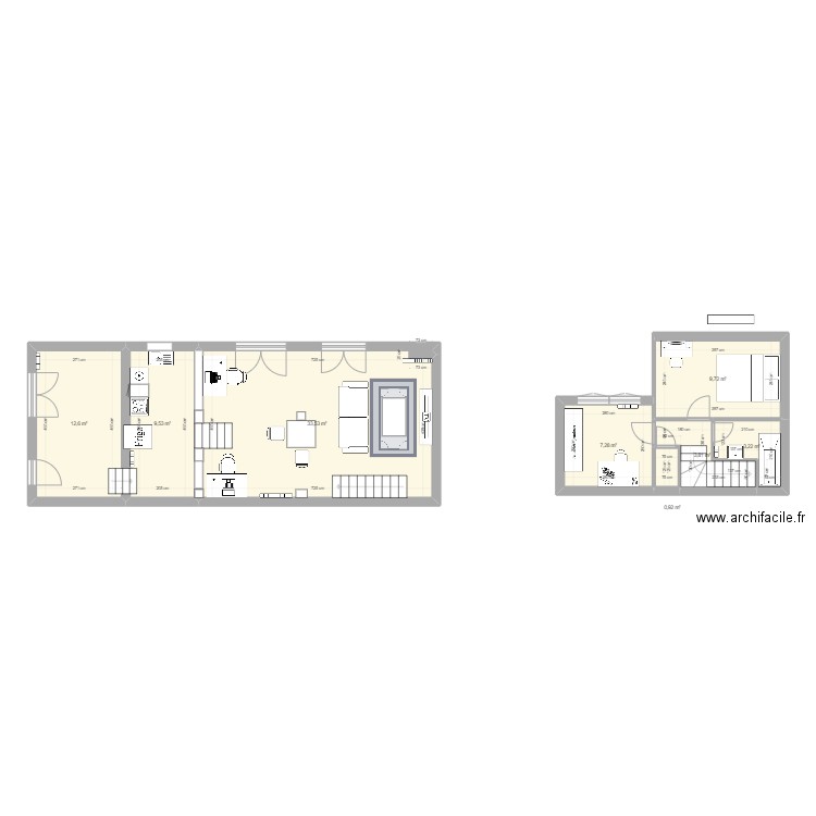 Maison . Plan de 0 pièce et 0 m2
