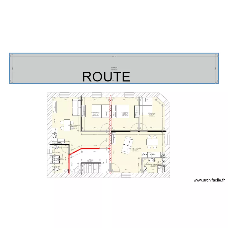 MAISON BENGY EDF R1. Plan de MAISON BENGY EDF R1. Plan de