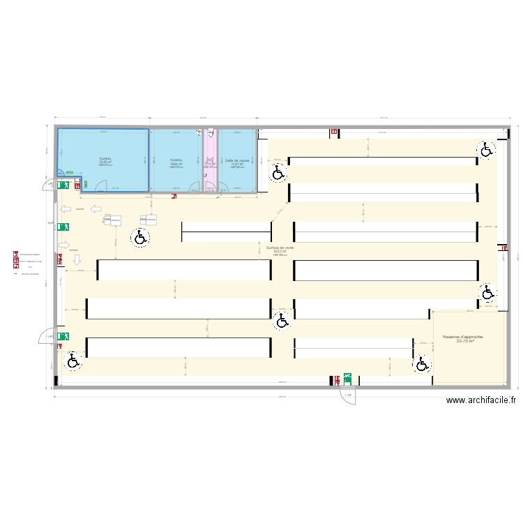 Stock privé St bonnet de mure après travaux. Plan de 0 pièce et 0 m2