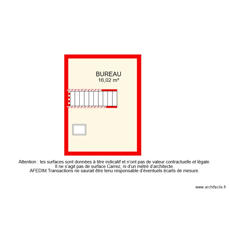 BI 7068 ETAGE 2. Plan de 0 pièce et 0 m2