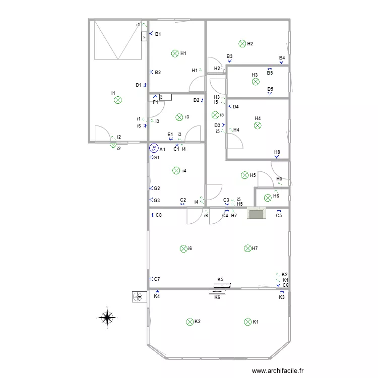 Vilain 14.6. Plan de 