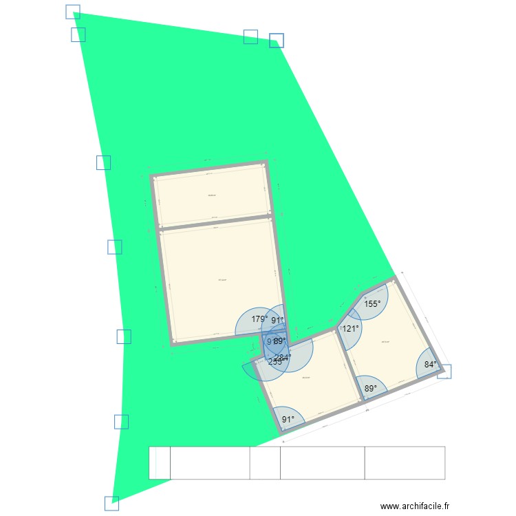 cadastre 3. Plan de 0 pièce et 0 m2