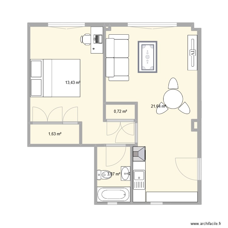 Ardemans 29 reformado. Plan de 0 pièce et 0 m2