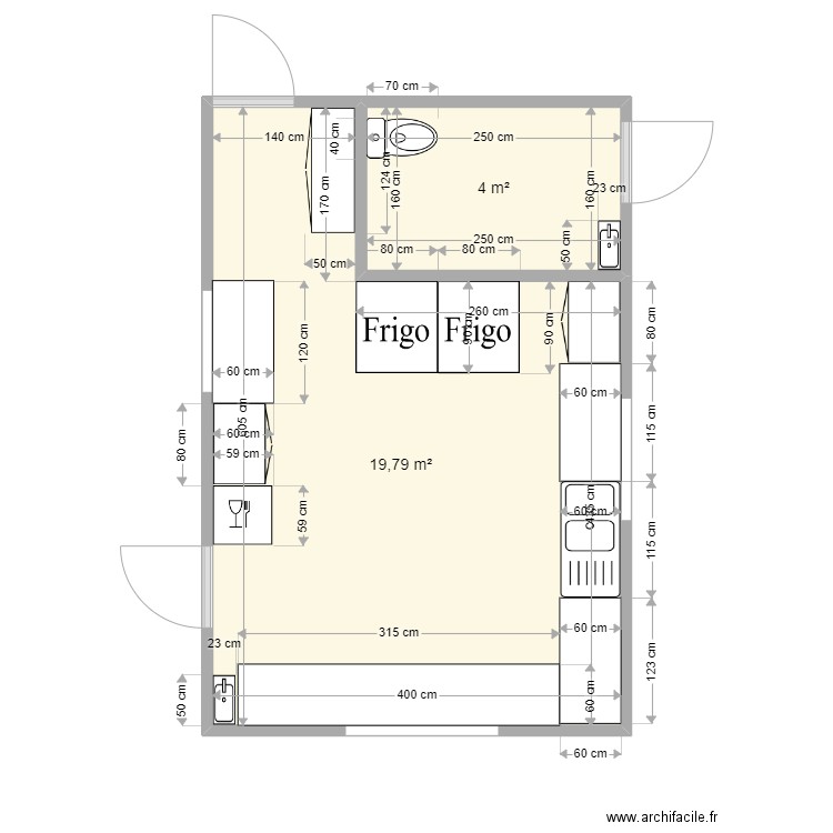 Petite cabane. Plan de 0 pièce et 0 m2