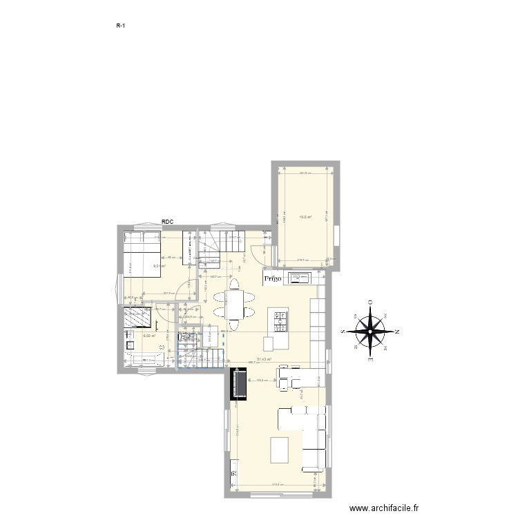 Plans extension autocad. Plan de 0 pièce et 0 m2