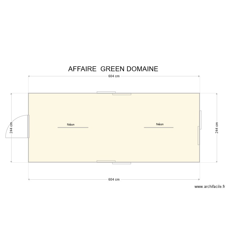 AFFAIRE GREEN DOMAINE. Plan de 0 pièce et 0 m2