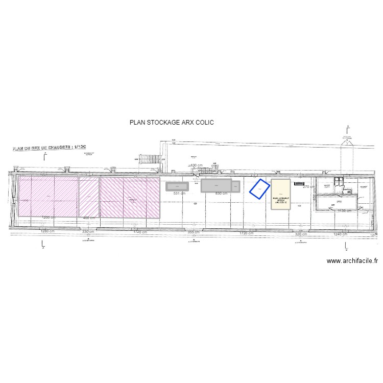 Annexe. Plan de 8 pièces et 276 m2