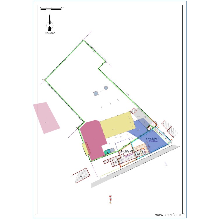 PLAN V. Plan de 0 pièce et 0 m2