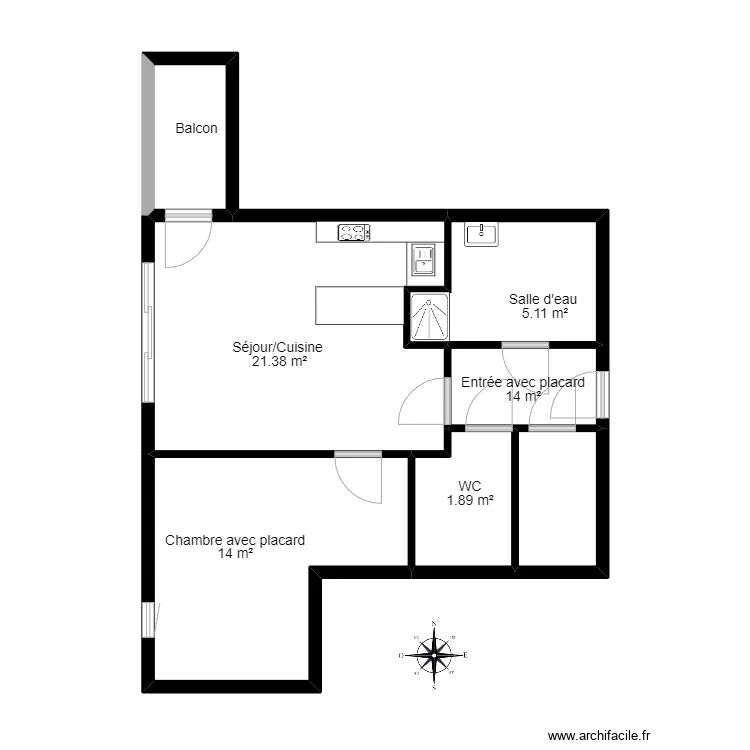 413175 JARNY. Plan de 