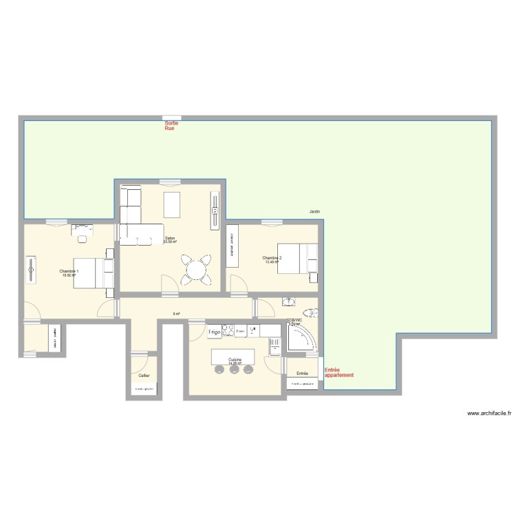 WEISS Marie. Plan de 0 pièce et 0 m2