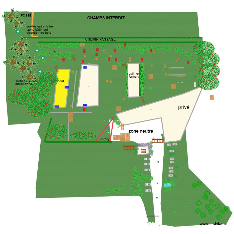 cadastre 2. Plan de 8 pièces et 1702 m2