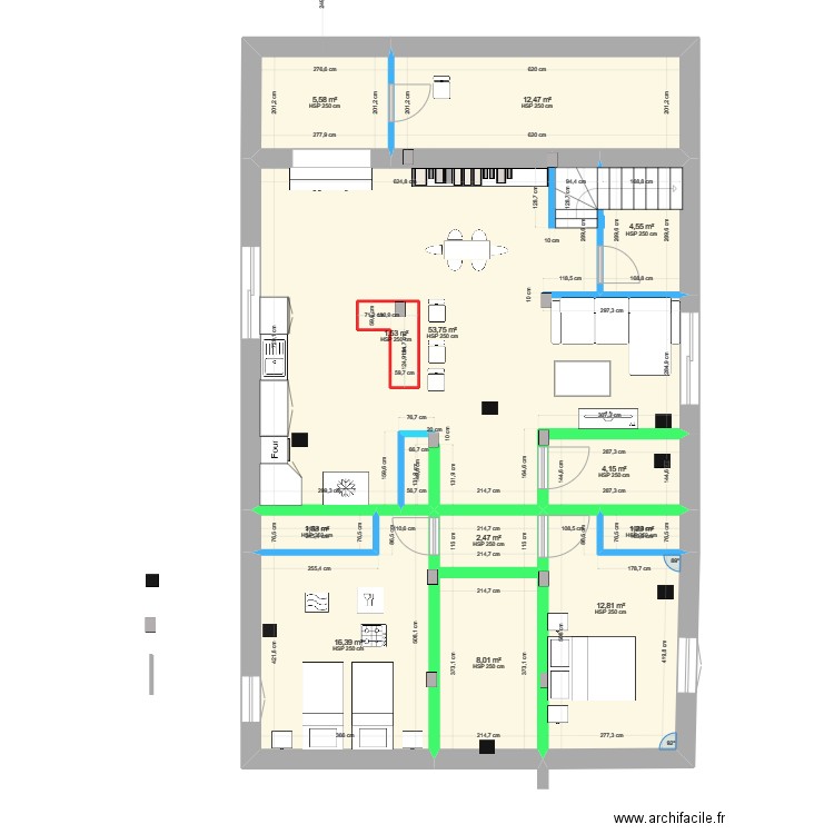 Rez de chaussée - 18 octobre 23. Plan de 0 pièce et 0 m2