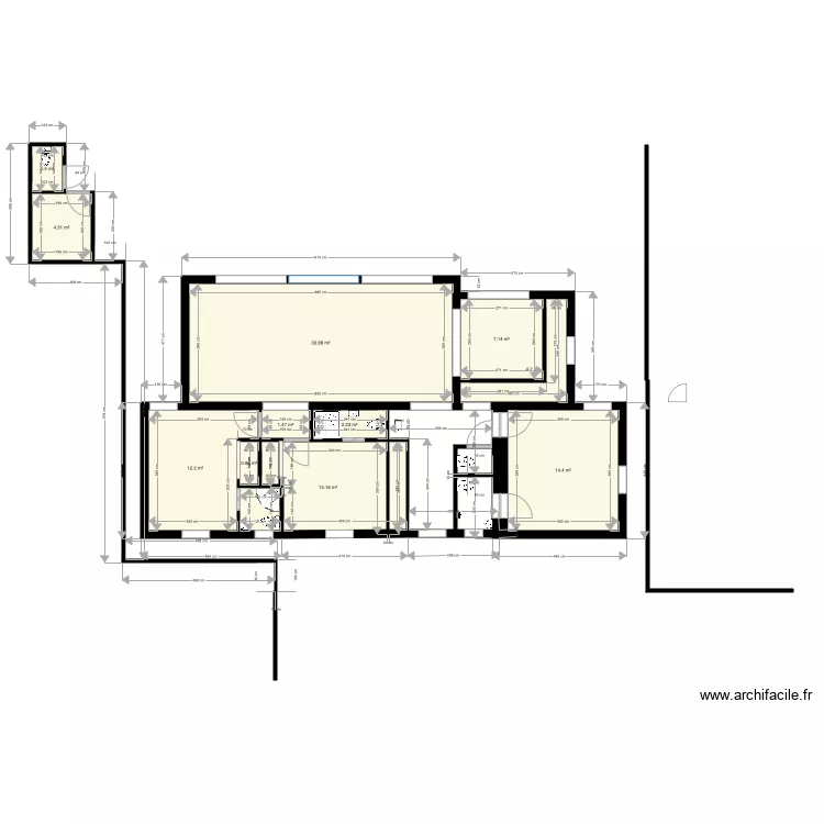 sidi mansoureser. Plan de 