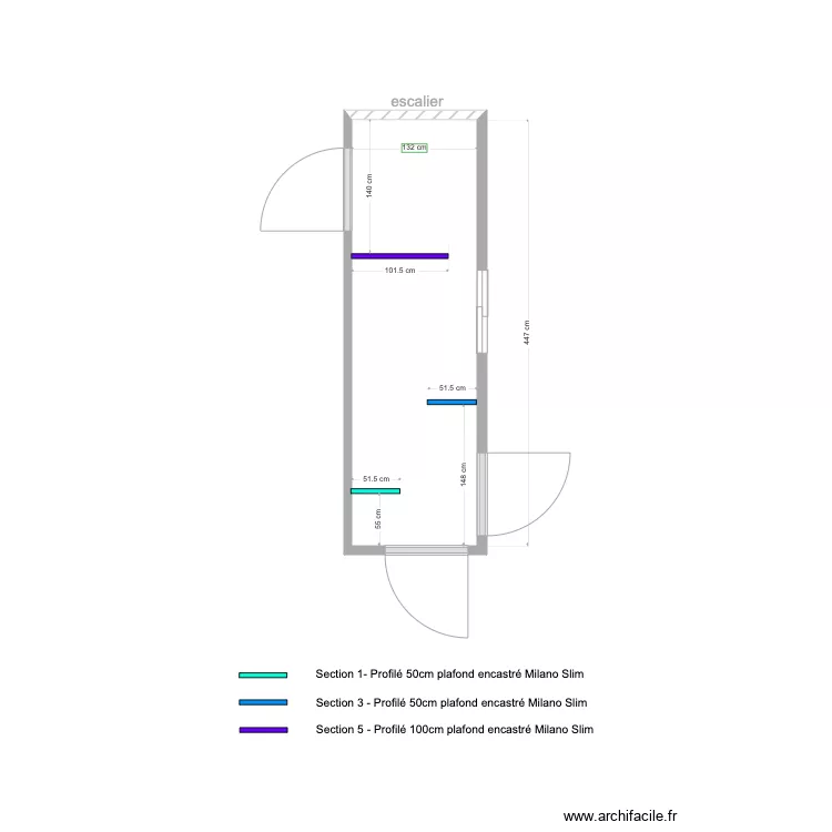 Etage couloir Euromaisons. Plan de Etage couloir Euromaisons. Plan de