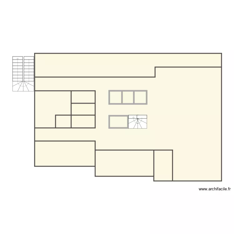 1er etage. Plan de 