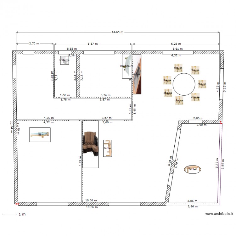 Esquiisse Villejuif. Plan de 0 pièce et 0 m2