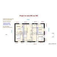 projet WC 1er étage 