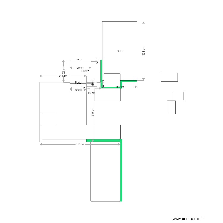 toutes les pièces. Plan de 0 pièce et 0 m2