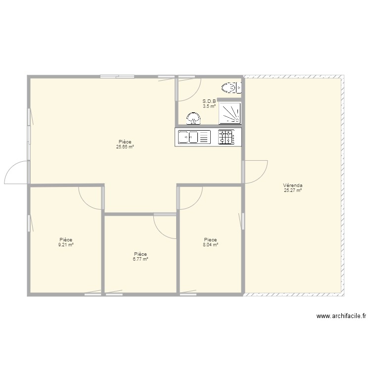 Case tomi. Plan de 0 pièce et 0 m2