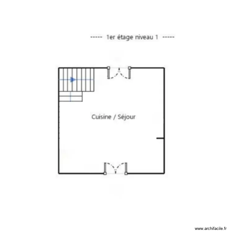 Plan prises - 1er 33m2. Plan de 