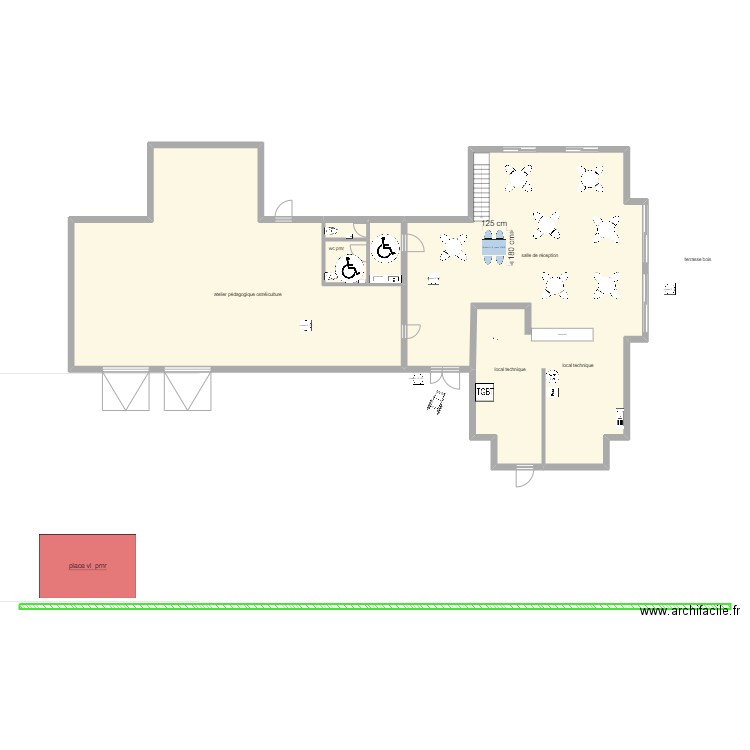 sarl les tadornes . Plan de 0 pièce et 0 m2