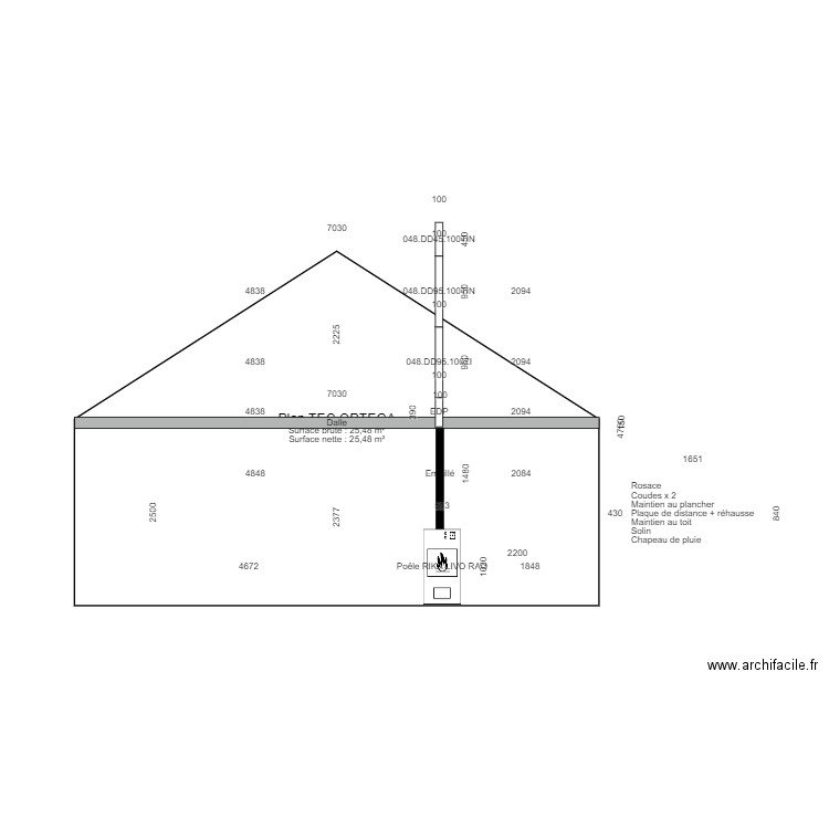 ORTEGA PLAN TEC. Plan de 0 pièce et 0 m2