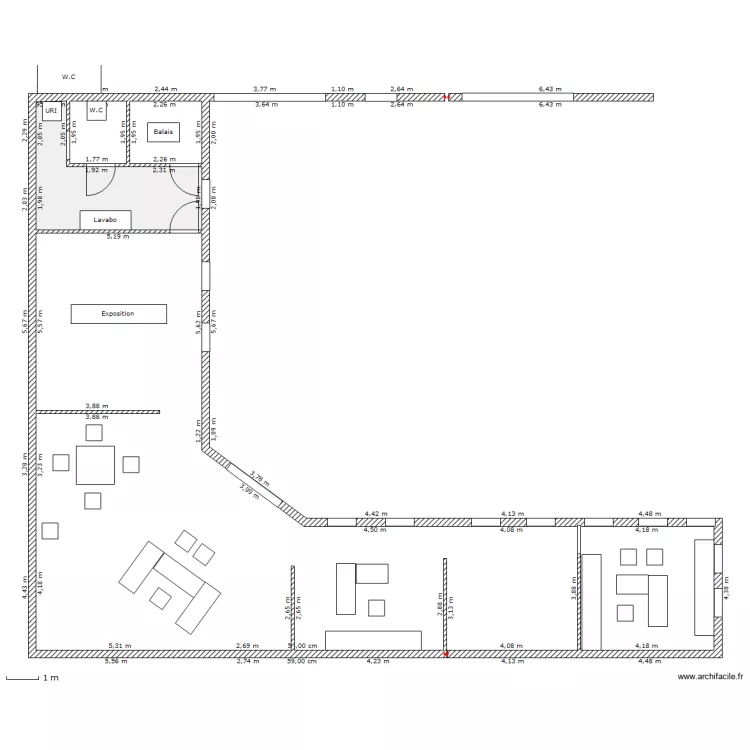 bureau001. Plan de 