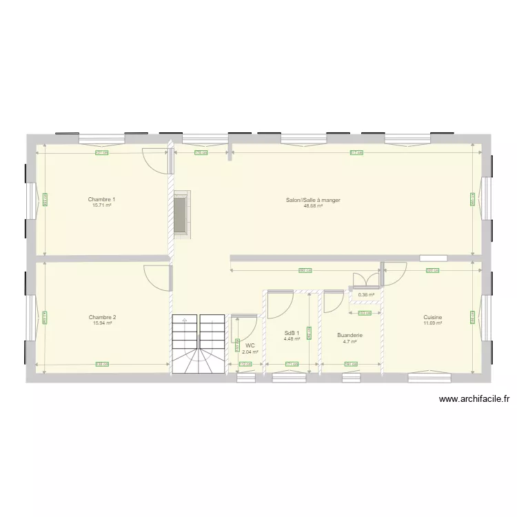 Plan Seillier RDC. Plan de Plan Seillier RDC. Plan de