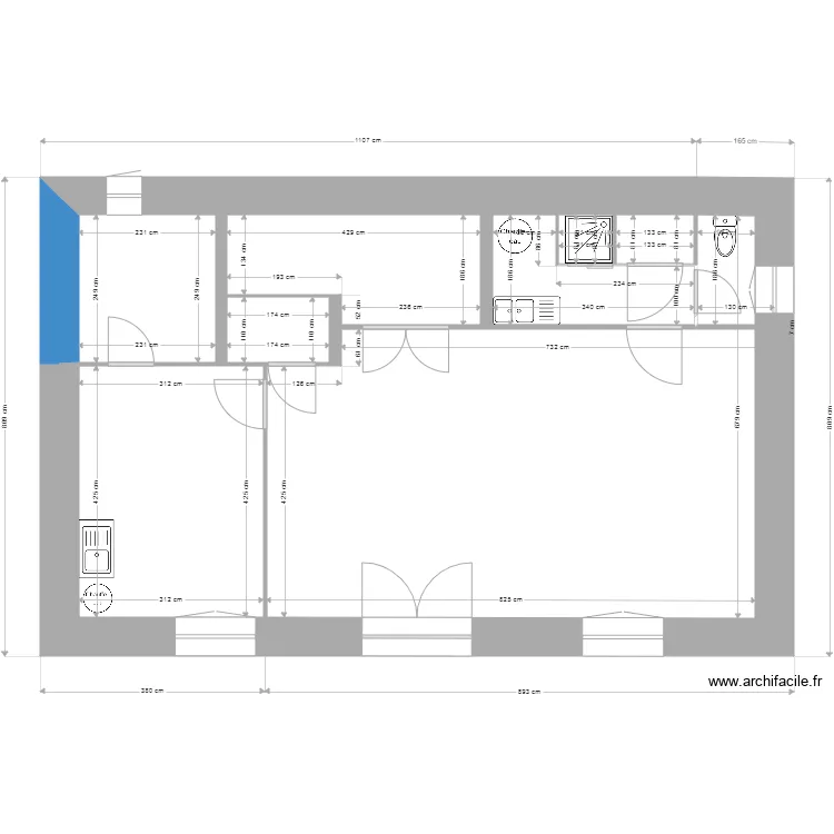 Presbytère. Plan de Presbytère. Plan de